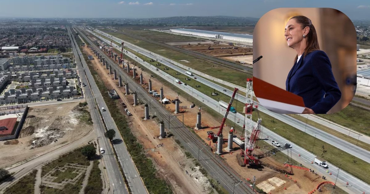 SHEINBAUM CONFIRMA: TREN AL AIFA OPERARÁ ANTES DEL MUNDIAL